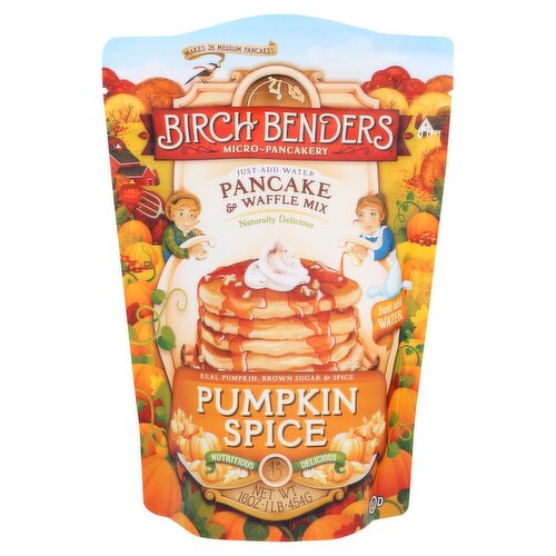 Birch Benders Pumpkin Spice Pancake & Waffle Mix, 16 oz
