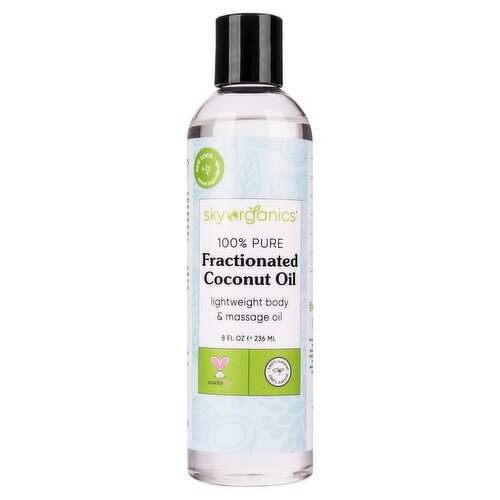 Sky Organics Fractionated Coconut Oil, 8 fl oz