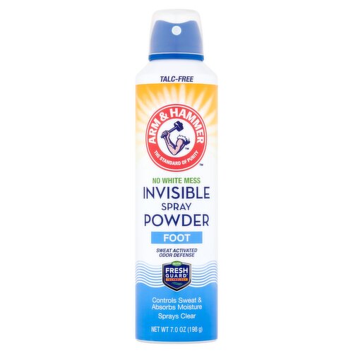 Arm & Hammer Invisible Spray Foot Powder, 7.0 oz