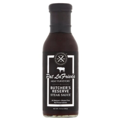 Pat La Frieda Meat Purveyors Butcher's Reserve Steak Sauce, 13.5 oz