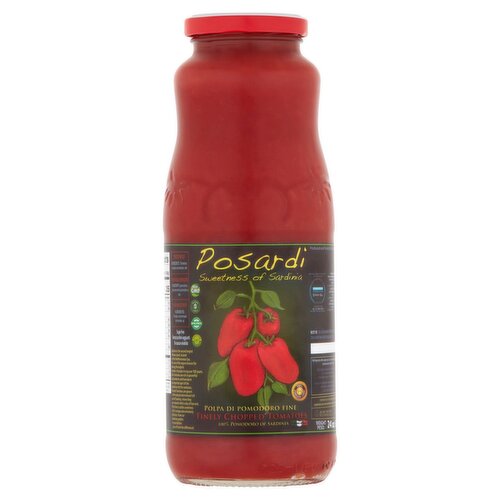 Posardi Finely Chopped Tomatoes, 24 oz