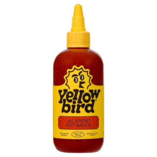 Yellow Bird Jalapeño Mellow Hot Sauce, 9.8 oz