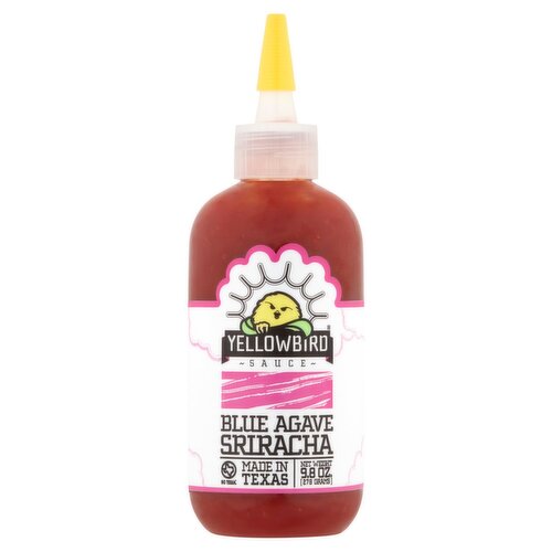 Yellowbird Blue Agave Sriracha Sauce, 9.8 oz