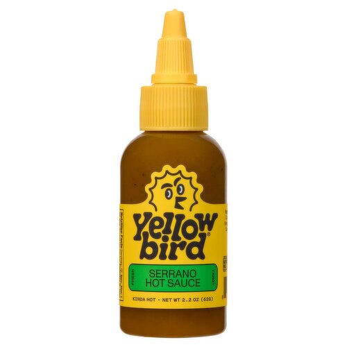 Yellowbird Serrano Kinda Hot Sauce, 2.2 oz
