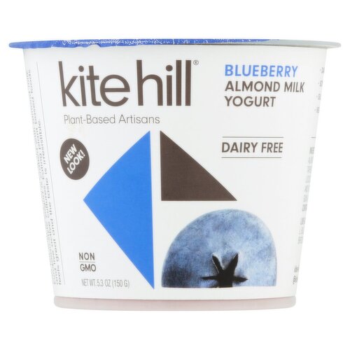 Kite Hill Blueberry Almond Milk Yogurt, 5.3 oz