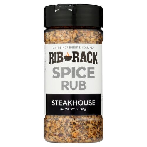 Rib Rack Steakhouse Spice Rub, 5.75 oz