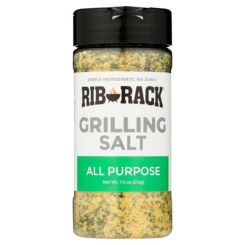 Rib Rack All Purpose Grilling Salt, 7.5 oz