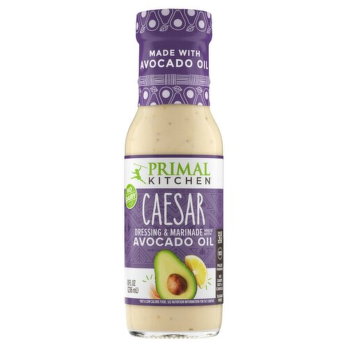 Primal Kitchen Caesar Dressing & Marinade, 8 fl oz