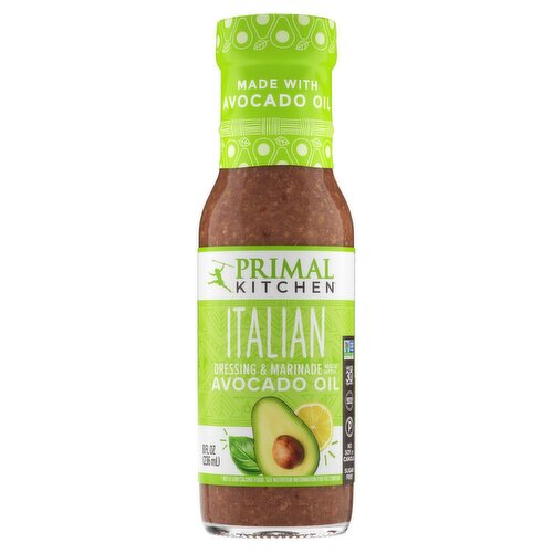 Primal Kitchen Italian Dressing & Marinade, 8 fl oz