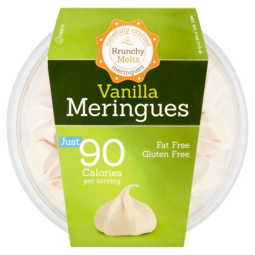 Krunchy Melts Vanilla Meringues, 4 oz