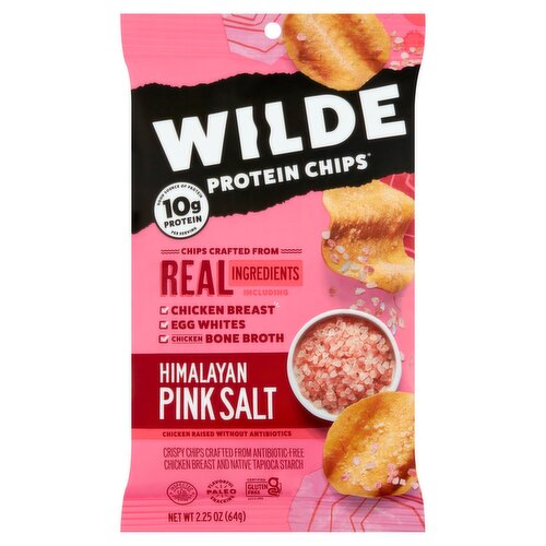 Wilde Himalayan Pink Salt Protein Chips, 2.25 oz