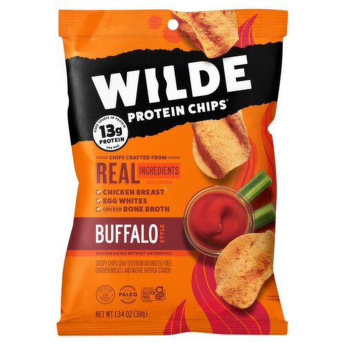 Wilde Buffalo Style Protein Chips, 1.34 oz