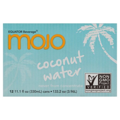 Mojo Coconut Water, 11.1 fl oz, 12 count