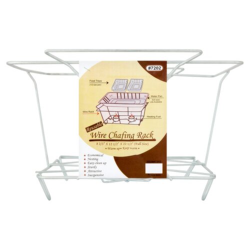 USA Foil Reusable Wire Chafing Rack