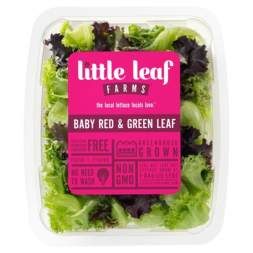 Little Leaf Farms Baby Red & Green Leaf