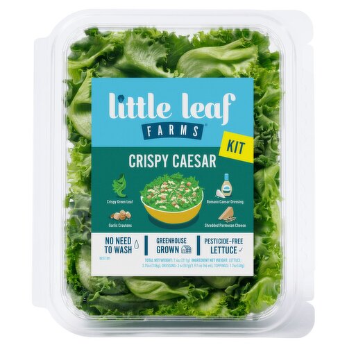Little Leaf Farms Crispy Caesar Kit, 7.4 oz