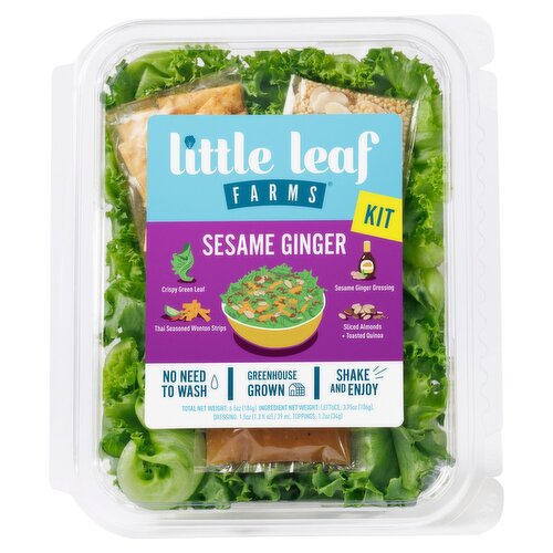 Little Leaf Farms Sesame Ginger Kit, 6.5 oz
