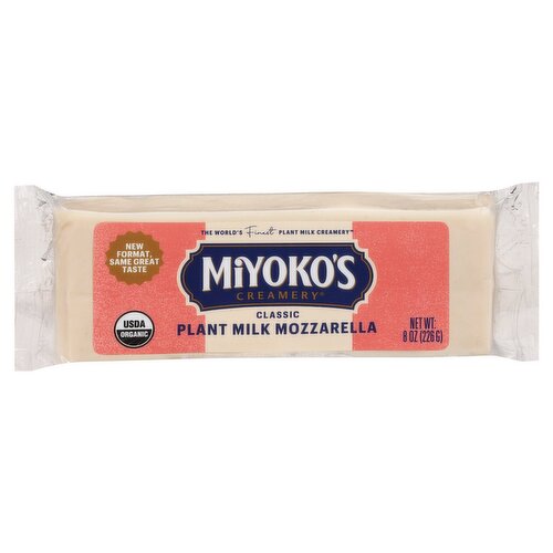 Miyoko's Creamery Classic Plant Milk Mozzarella, 8 oz