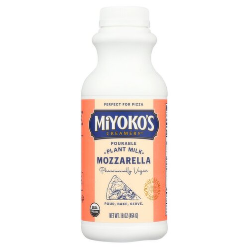 Miyoko's Creamery Pourable Plant Milk Mozzarella, 16 oz