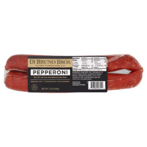 Di Bruno Bros. Italian Market Style Pepperoni, 12 oz
