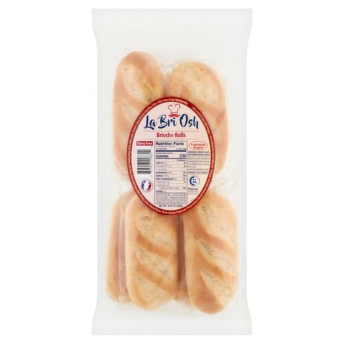 La Bri Osh Brioche Rolls, 8 count, 9.87 oz