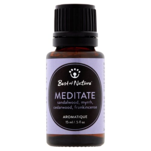 Best of Nature Meditate Aromatique, .5 fl oz