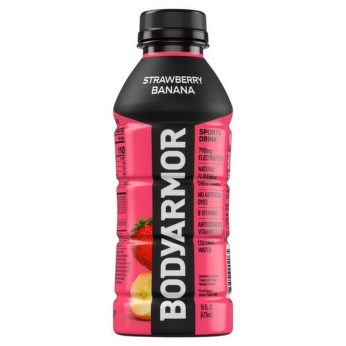 BODYARMOR Sports Drink, Strawberry Banana 16 fl oz