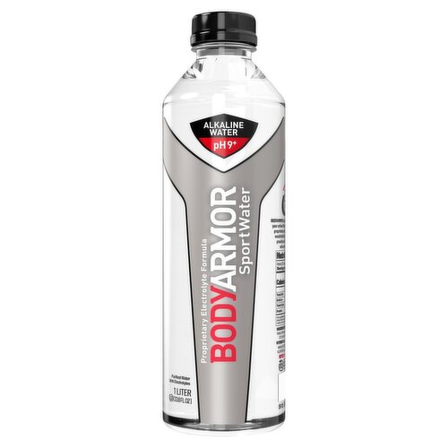 BodyArmor SportWater Alkaline Water pH 9+ Sport Drinks, 33.8 fl oz