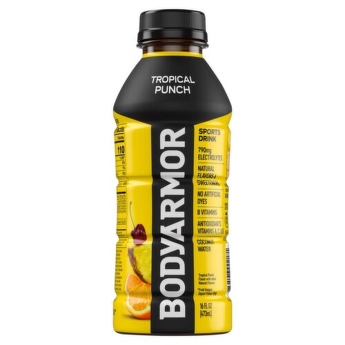 BodyArmor Tropical Punch Sports Drink, 16 fl oz