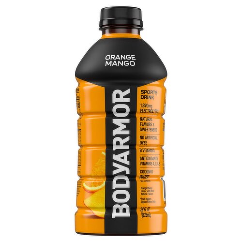 BodyArmor Orange Mango SuperDrink, 28 fl oz