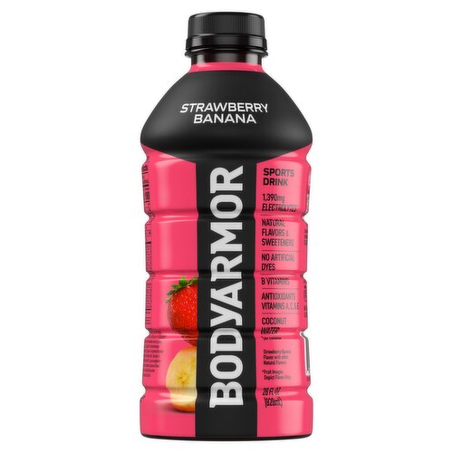 BodyArmor Strawberry Banana Sports Drink, 28 fl oz