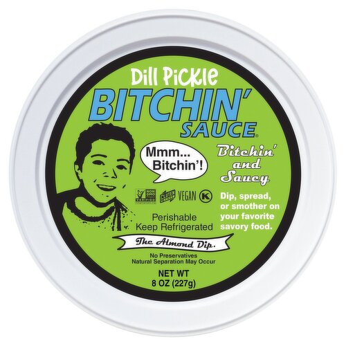 Bitchin' Sauce® Dill Pickle - The Almond Dip