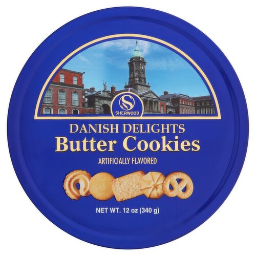 Sherwood Danish Delights Butter Cookies, 12 oz