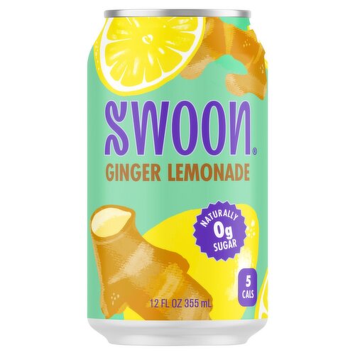 Swoon Ginger Lemonade, 12 fl oz