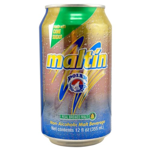 Maltín Polar Non-Alcoholic Malt Beverage, 12 fl oz