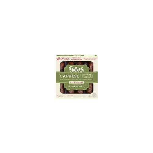 Gilbert's Craft Sausages Caprese Chicken Sausage, 10 oz