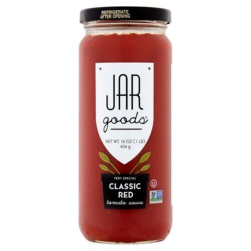 Jar Goods Very Special Classic Red Tomato Sauce, 16 oz