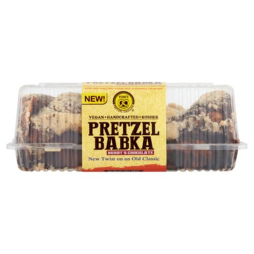 Yoni's Pretzel Challah Pretzel Babka Bubby's Chocolate, 24 oz