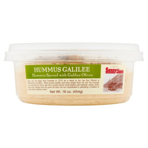 Sonny & Joe's Hummus Galilee, 16 oz