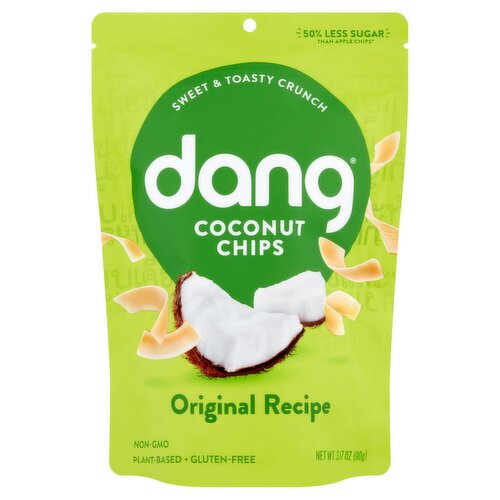 Dang Original Recipe Coconut Chips, 3.17 oz