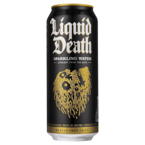 Liquid Death Sparkling Water, 16.9 fl oz