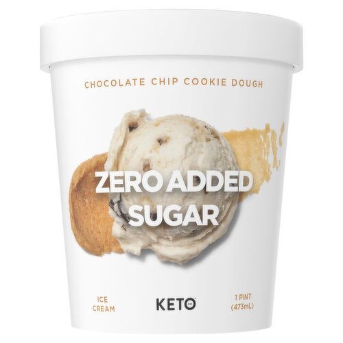 Keto Pint Chocolate Chip Cookie Dough Ice Cream, 473 ml