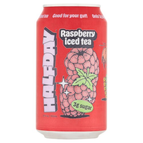 Halfday Raspberry Iced Tea, 12 fl oz