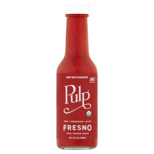 Pulp Fresno Chili Pepper Sauce, 5 fl oz