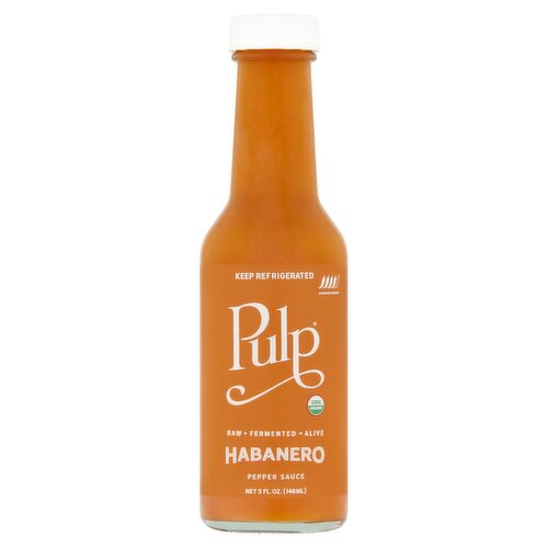 Pulp Habanero Pepper Sauce, 5 fl oz