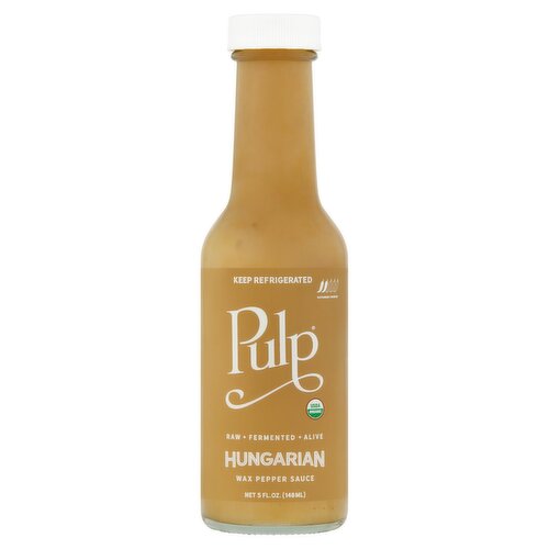 Pulp Hungarian Wax Pepper Sauce, 5 fl oz