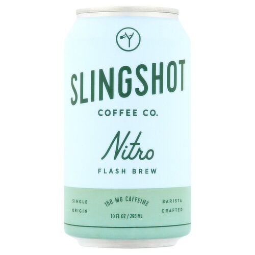 Slingshot Coffee Co. Nitro Flash Brew Coffee Drink, 10 fl oz