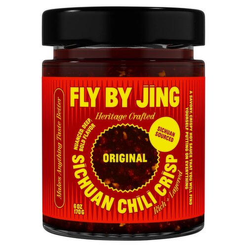 Fly By Jing Sichuan Chili Crisp, 6 oz