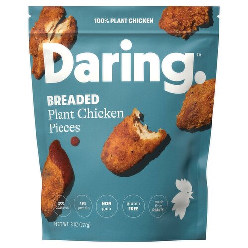 Daring Breaded Plant Chicken Pieces, 8 oz