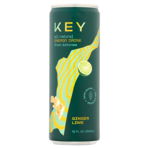Keytone Ginger Lime Energy Drink
